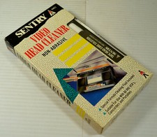 Sentry VHS Video Head Cleaning Cassette NO FL...
