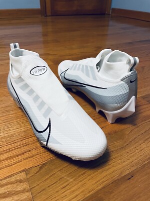 Size 12 Nike Vapor Edge 360 Pro Football Cleats White/Grey DQ3670-102 Nike Vapor Edge Pro 360 Football White/Silver Mens Size 9  main image 4