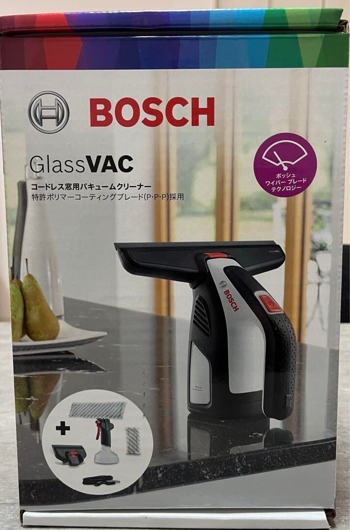 BOSCH GLASSVAC Cordless Handy Vacuum Cleaner for Window for sale online
