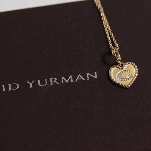 DAVID YURMAN New 18K Yellow Gold Pave 