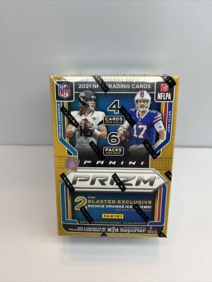 2021/22 NFL Panini PRIZM Football FANATICS EXCLUSIVE Blaster Box Factory Sealed