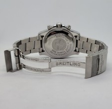 Breitling A13341 Superocean Blue Dial Steelfish Chronograph Automatic Day Date 11