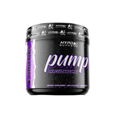 PUMP MUSCLE VOLUME BY HYPD SUPPS PURPLE PUNCH FLAV SKIN TEARING PUMP NITRIC OXID