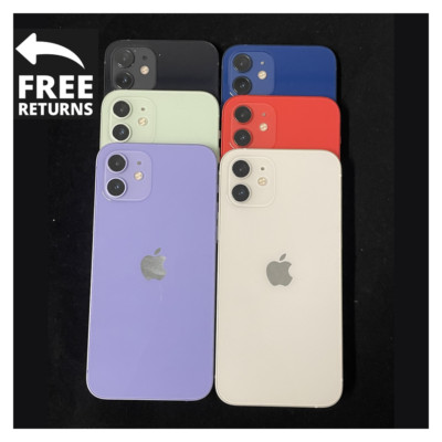 Apple iPhone 12 64GB 128GB Clean IMEI Unlocked IOS WIFI LTE 5G