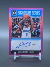 2018-19 Panini Optic Signature Series Pink SG-JMT JARELL MARTIN Auto #/25