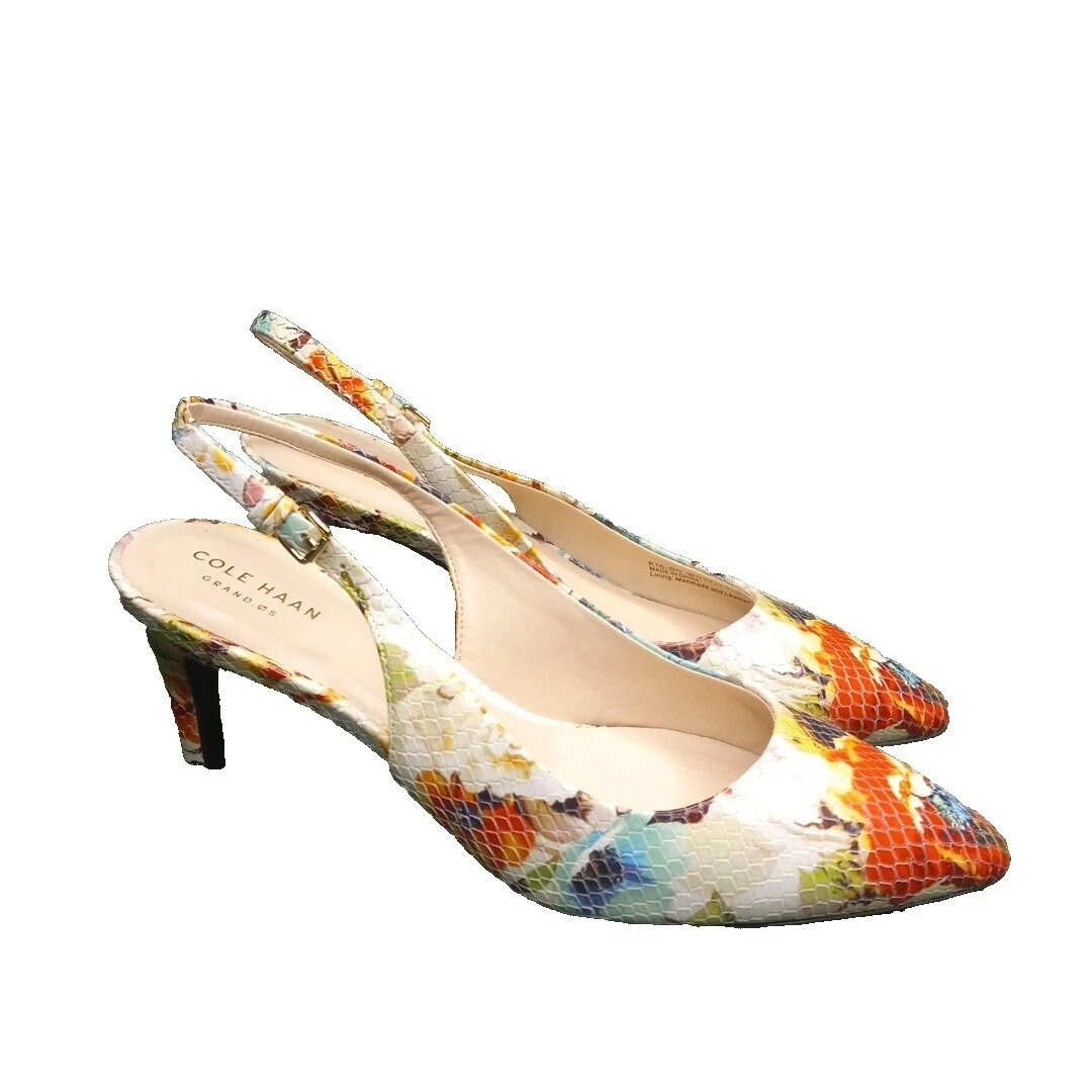 Tacones informales florales para mujer Anne Klein