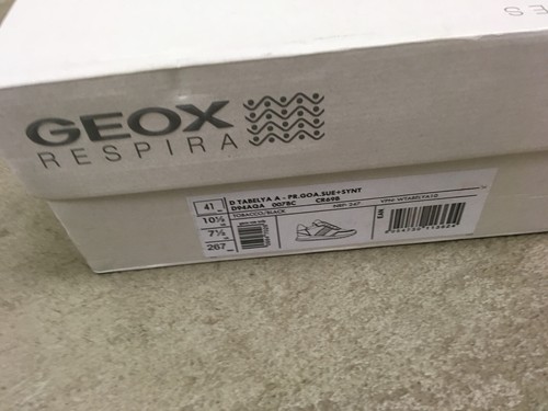 traumhaft!! NEU Geox Respira 41 ATMUNGSAKTIV Leder Leo Schwarz Rot Weiß Animal - Bild 3 von 13