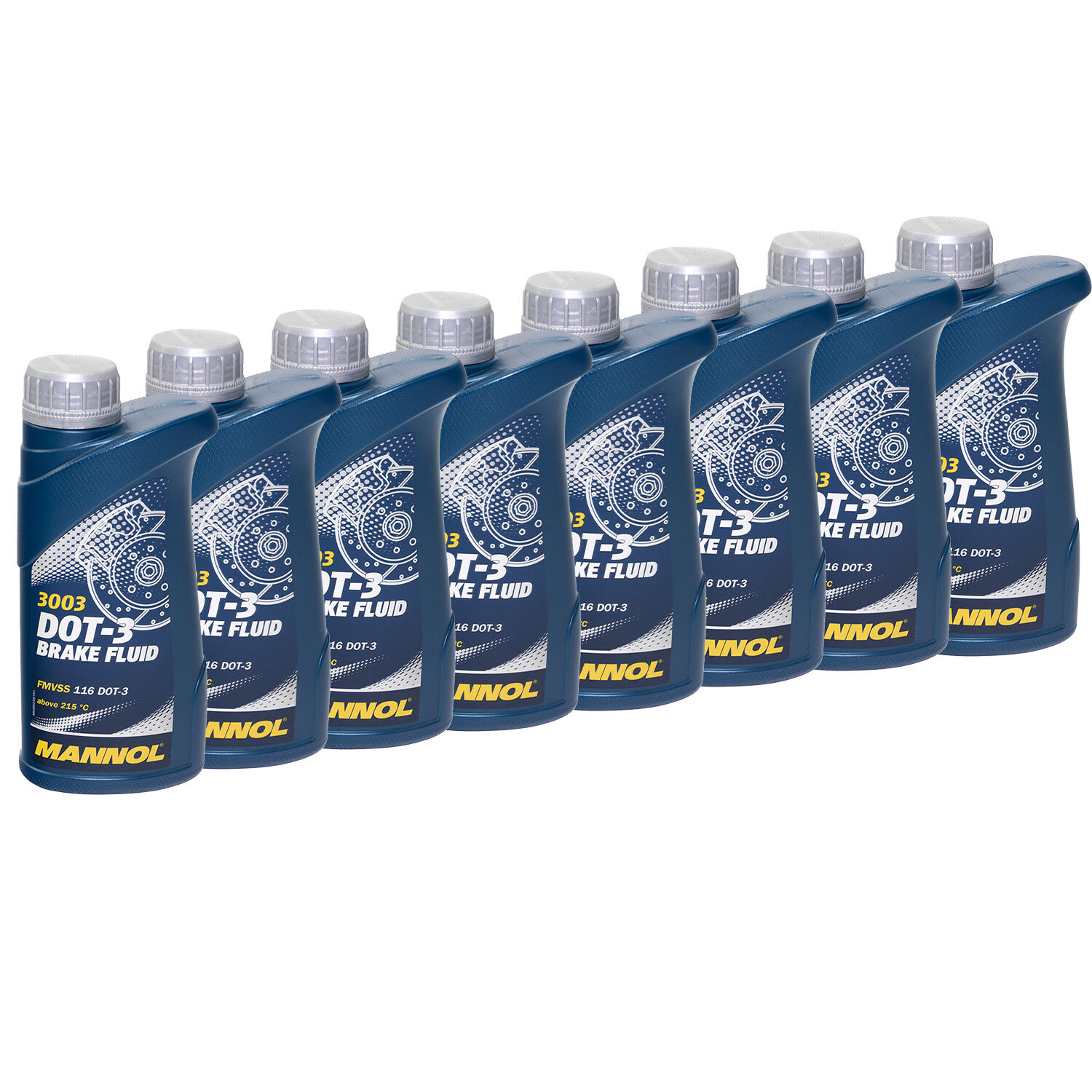 MANNOL 8x 455 g brake fluid DOT3 SAE J1703 brake brakes fluid DOT 3 4251595541829 eBay