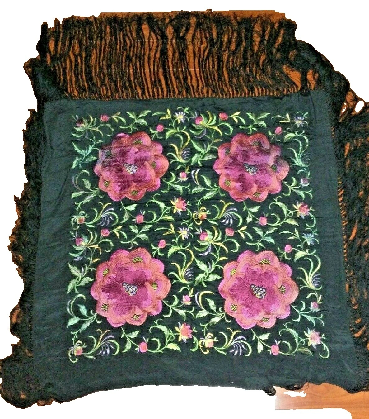 Ocasião Especial Cachecóis e xales Vintage década de 1920 Década