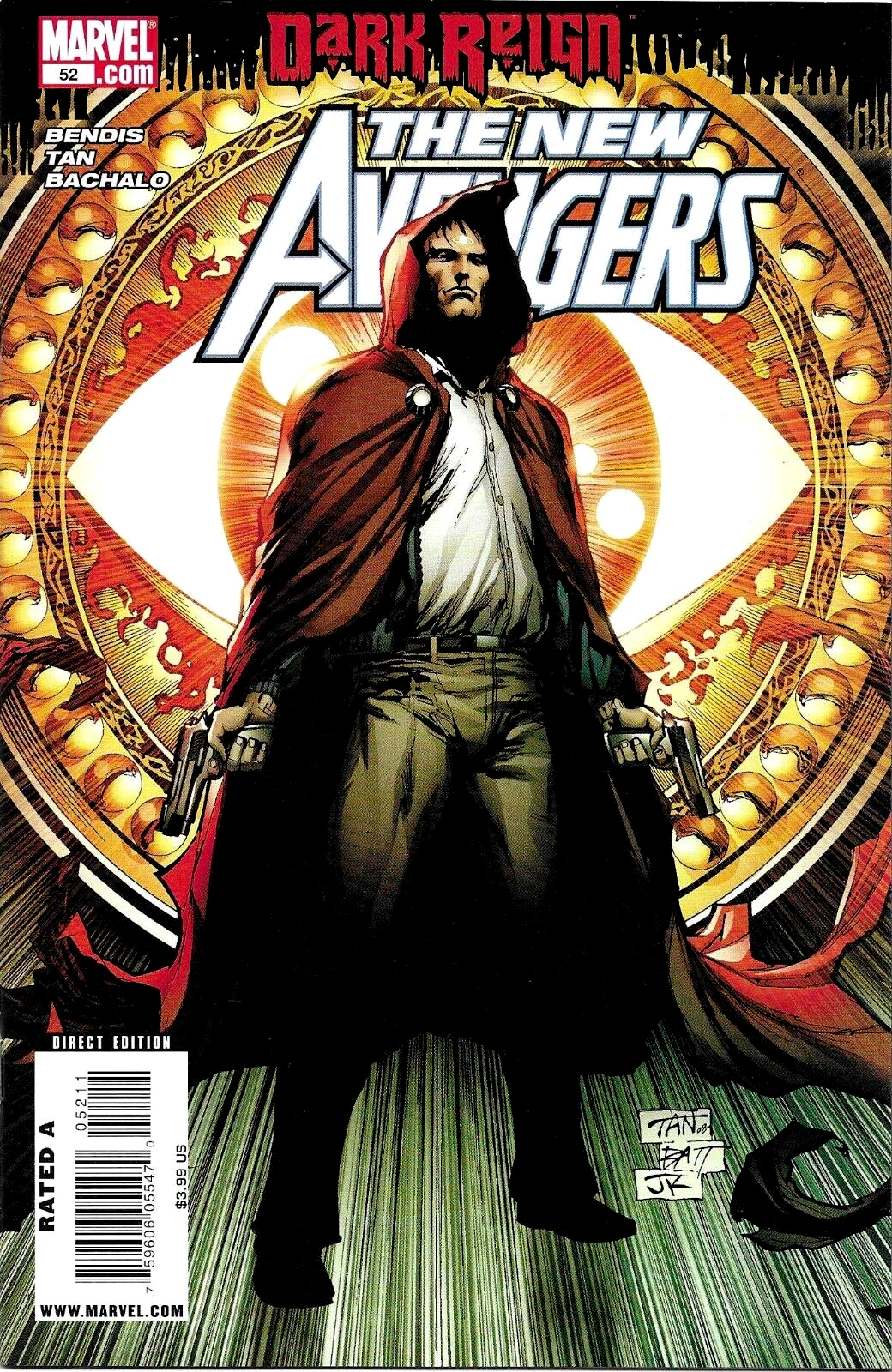 NEW AVENGERS #52 (VOL 1) DARK REIGN  MARVEL COMICS  JUN 2009  NM  1ST PRINT