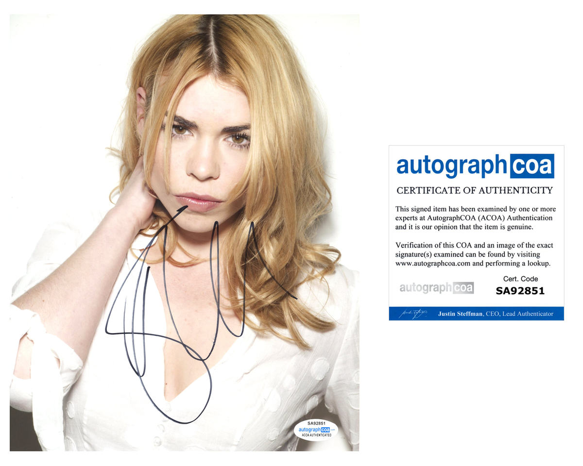 Billie Piper Sexy Doctor Who Autographed Signed 8x10 Photo ACOA | eBay