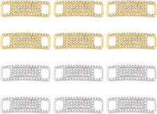 12 Pcs Shoe Lace-Tag, Brass Trainer Laces Charms Shoelace Decoration Shoelace Bu