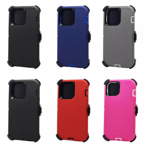Lot/7 Protective Defender Case + Clip iPhone 8, XR, 11, 12 etc, Wholesale 