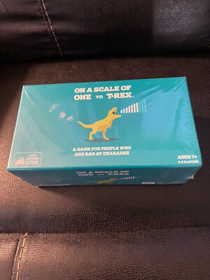 On a Scale of One to T-Rex: A Card Game for People Who Are Bad at Charades SEALE