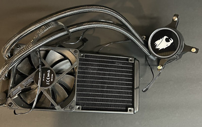 CPU AIO Liquid RGB Pump Cooler w/240mm Radiator & 120mm Fan