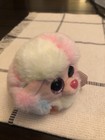 TY Puffies - RAINBOW the Poodle (4 inch) - W/ Tags — photo 3