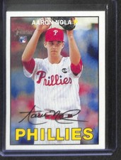 2016 Topps Heritage Action Variation #181 Aaron Nola