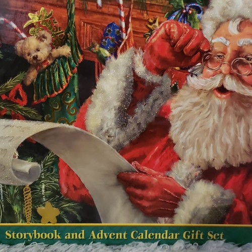 Readers Digest The Night Before Christmas Book/Advent Calendar Gift Set NIB 2011 - Foto 2 di 10