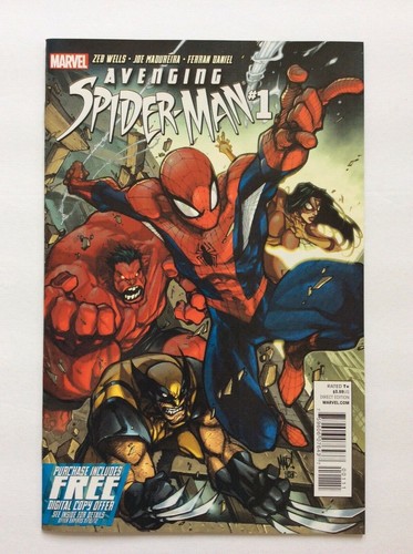 Avenging Spider-Man #1 & 2 Marvel Comics Lot Of 2 Zeb Wells Joe Madureira 2012 - Picture 2 of 6