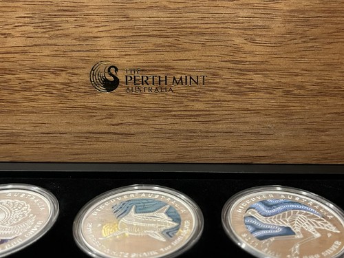 2011 Perth Mint 5 Coin 1oz Silver Discover Australia Proof Set #05678 COA Set - Picture 11 of 19