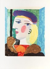 Pablo Picasso, Femme Profile (Marie-Therese Walter), Lithograph on Arches Paper