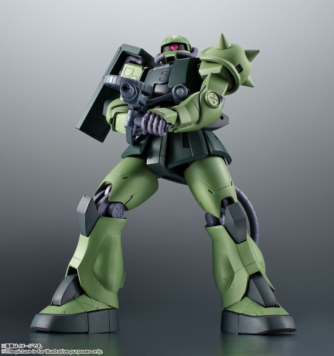 BANDAI THE ROBOT SPIRITS SIDE MS MS-06JC ZAKU II TYPE JC ver.ANIME