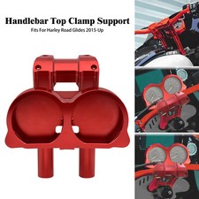 1.25 Red Handlebar Riser 10 Rise Gauge Reloca...