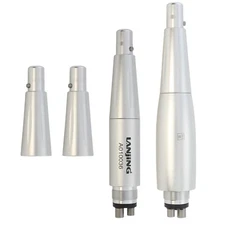 Dental Hygiene Prophy Air Motor Handpiece Kit 3 Nose Cones 360° Swivel 4 Holes