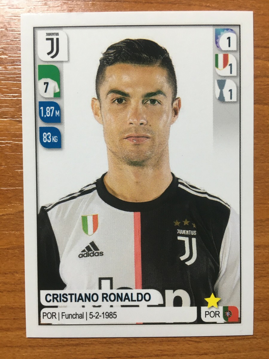 その他 CRISTIANO RONALDO 2019-20 Panini Calciatori Panini 2019-2020 Sticker N. 259 Cristiano Ronaldo