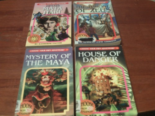Choose Your Own Adventure Paperback Books Lot of 4