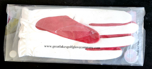 Red Wings NHL GOLF GLOVE Womens Original Package size Large Vintage - NEW - Picture 3 of 6