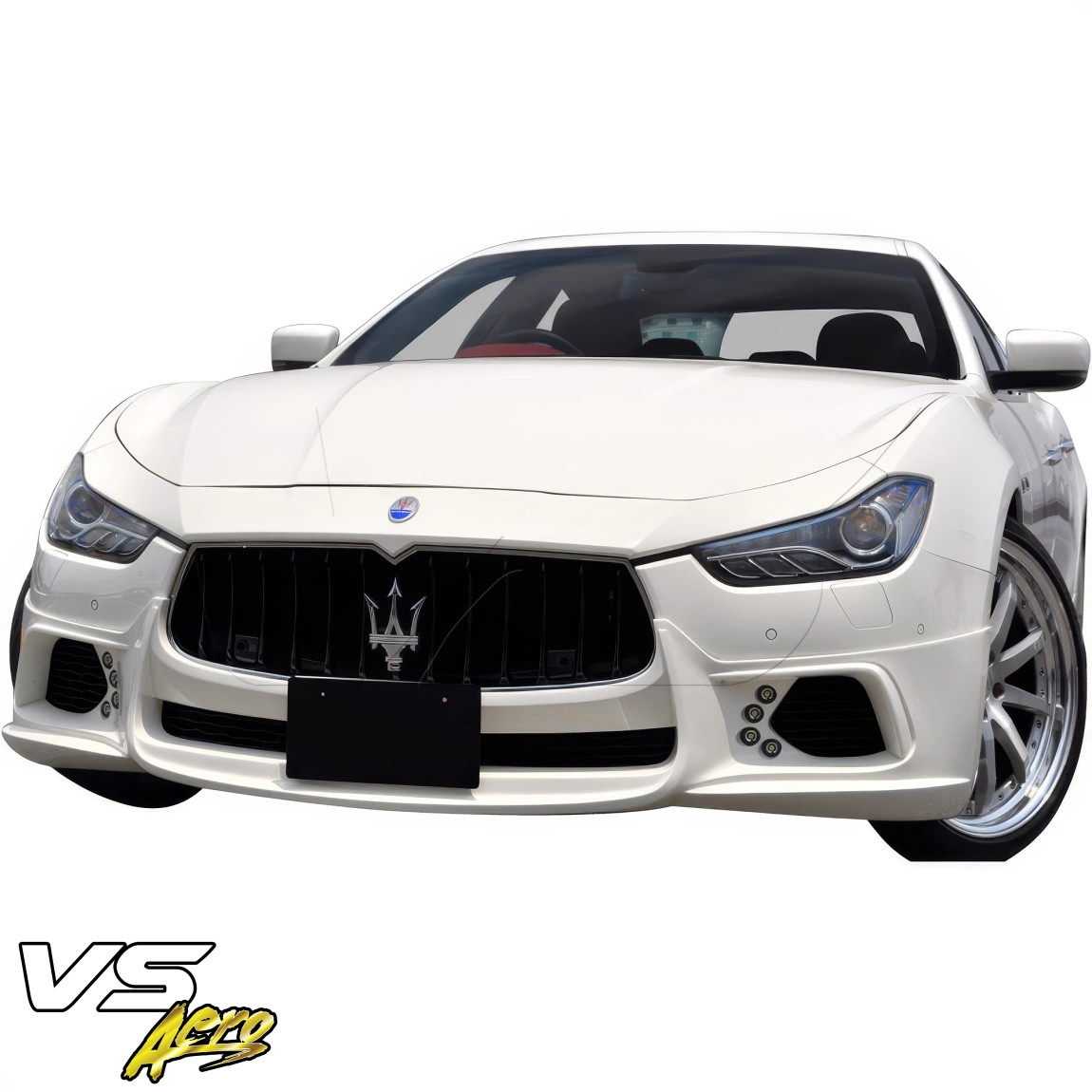 VSaero FRP WAL Front Lip Valance for Ghibli Maserati 13-17 vsaeropart_101451