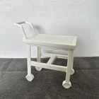 Vintage Barbie Outdoor Fun Serving Cart White Wheels