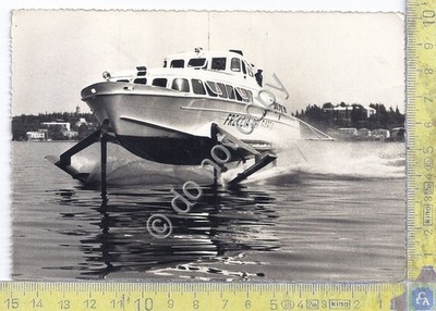 Postcard - Postcard - Arrow of Garda - Hydrofoil - 1950s