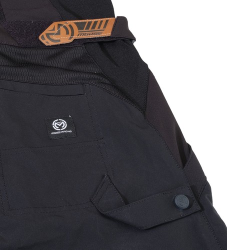 Moose Offroad Motorees Bibs Black Men's Size L 2901-12099 - Picture 3 of 4