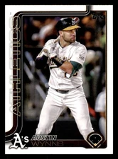 2025 Topps Update #US330 Austin Wynns Oakland Athletics