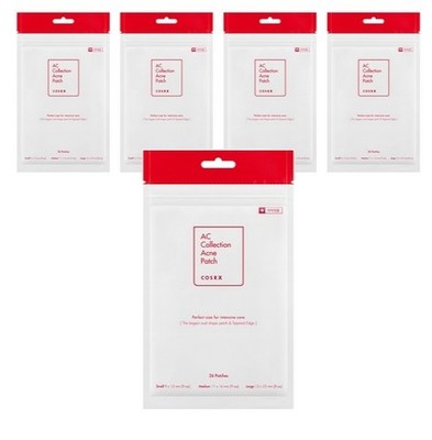 COSRX AC Collection Acne Patch 26 Pcs x 5 Packs | K-Beauty Waterproof Spot Patch