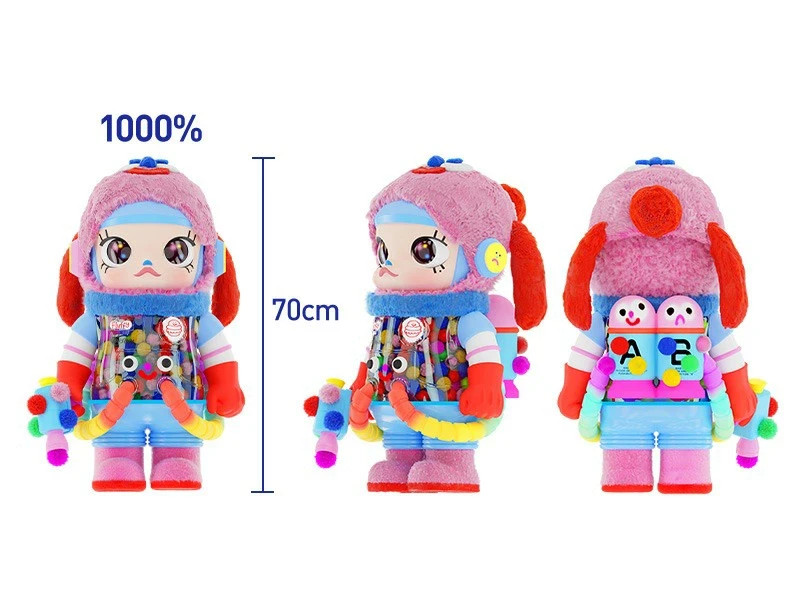 Pop Mart Mega Space Molly 1000% Jon Burgerman Figure | eBay