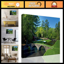 Augusta National Golf Course Wall Art - 12th Hole Canvas Print for Home Decor