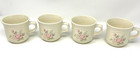 Lot Of 4 Pfaltzgraff Tea Rose Coffee/Tea Cups
