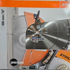 New Stihl Premium Diamond Cutting Wheel D-BA80 16" 0835 094 8002