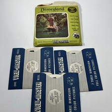 Vintage View Master Reel Series Walt Disneyland Adventureland Complete Set