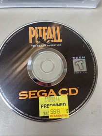 Pitfall: The Mayan Adventure Sega CD Untested (See Pictures)