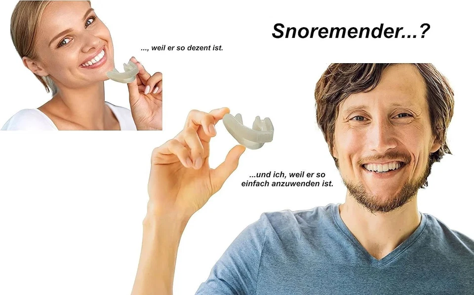 Antischnarch-Schiene Snoremender 5 meist ohne Anpassung verwenden bei Schnarchen - Bild 3 von 4