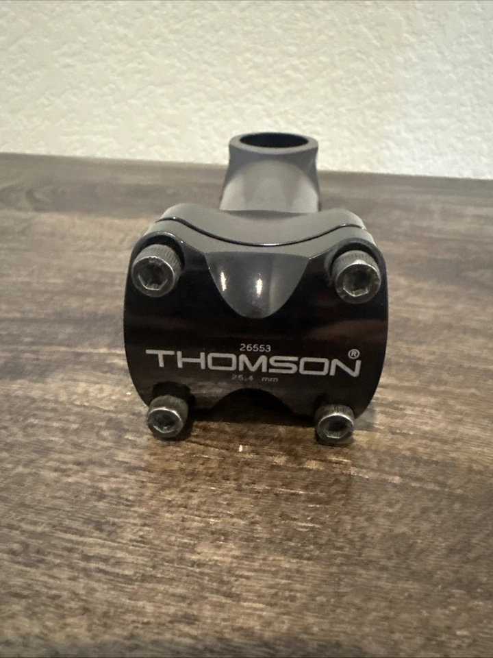 Vástago Thomson Elite vintage 120 mm X 25,4 mm 1 1/8 x 5 grados ¡COMO NUEVO! Foto 2 de 4