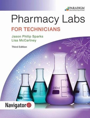 Pharmacy Labs for Technicians: Text by Jason P. Sparks (English) Paperback Book
