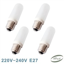 4 Pack 220V E27 JDD Bulb Photo Studio Strobe Modeling Light 75W 100W 150W 250W