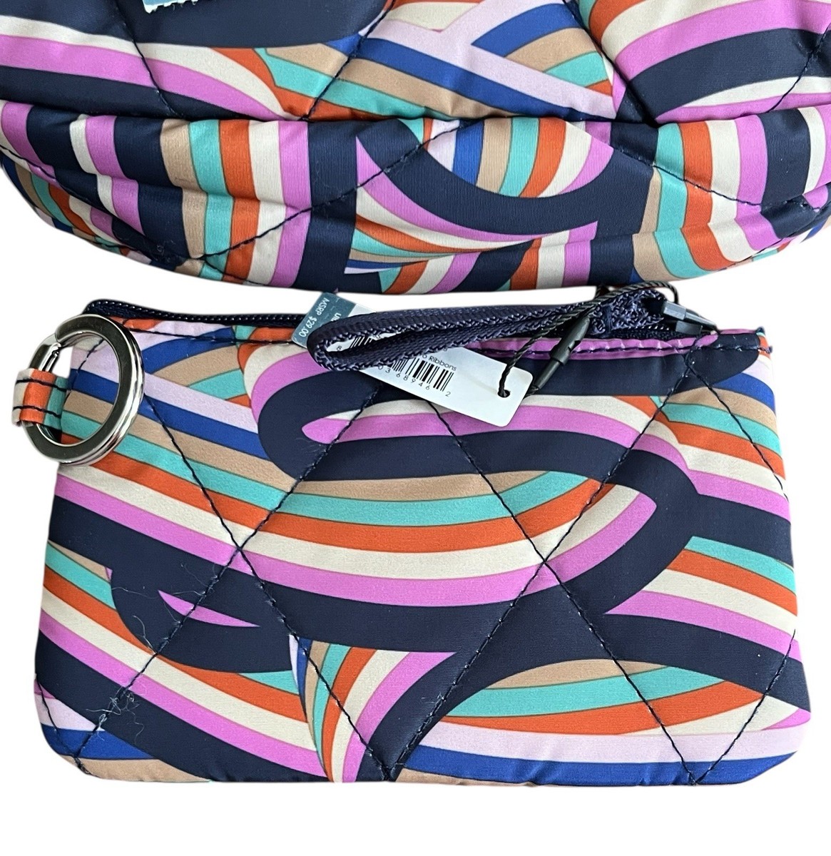 NWT Vera Bradley Multicolor Quilted Retro Ribbons Sling Backpack Vera Bradley | Bags | Nwt Vera Bradley Multicolor Quilted  main image 3