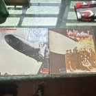 Led Zeppelin 1 vintage vinyl and Led Zeppelin 2 vintage vinyl