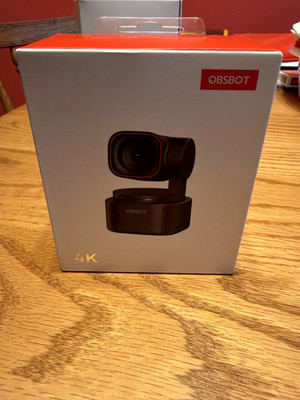 Brand New Sealed OBSBOT Tiny 3 Lite AI-Powered 4K Webcam | Auto Tracking